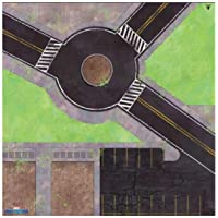 Atomic Mass Games - Marvel Crisis Protocol: Accesorio: Roundabout Knockout Juego Mat - Juego en Miniatura